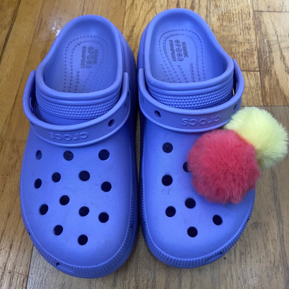 J6 Purple Cutie Crush Clog (Equiv to W7/8)